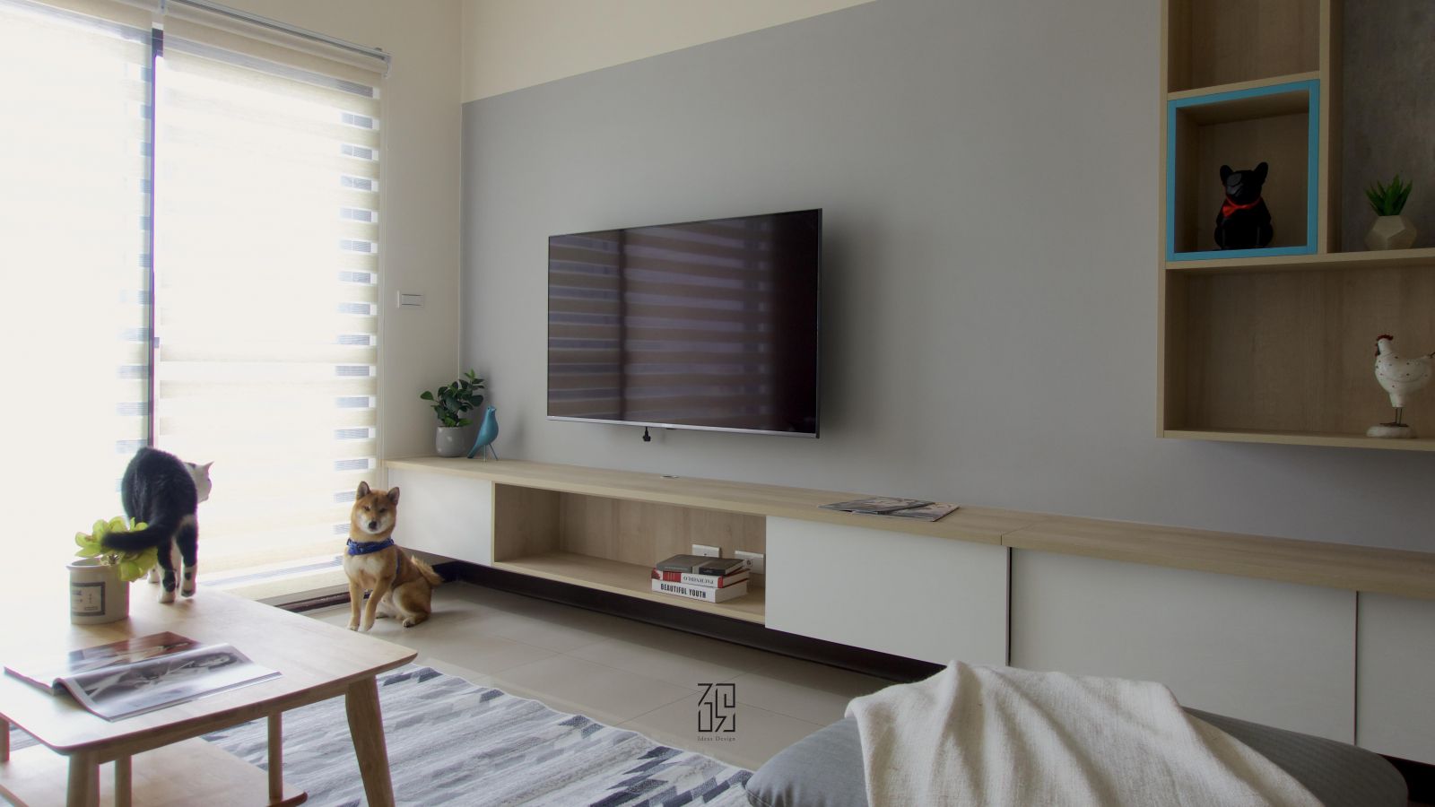 Simple-電視牆設計