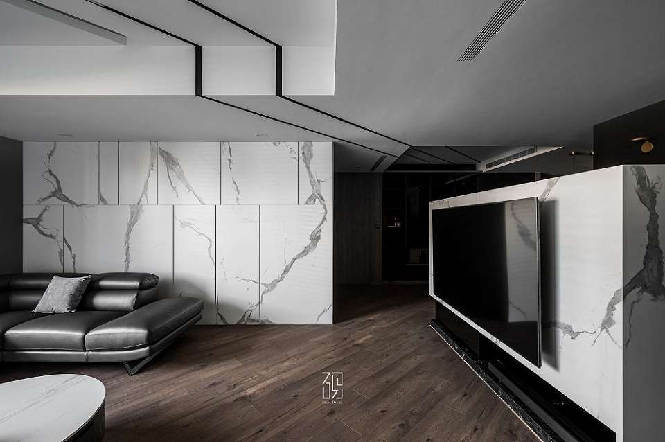 硯山裡-客廳空間設計