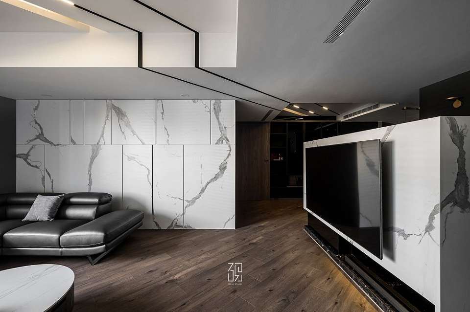 硯山裡-客廳空間設計